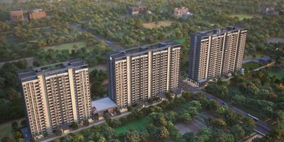 Image of 1120 Sq.ft 2 BHK Apartment / Flat for sale in Sahyadri Plumeria, Moshi, Pune for Rs. 6700000