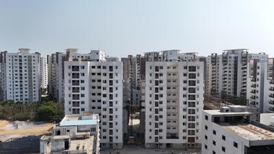 Image of 1420 Sq.ft 2 BHK Apartment / Flat for sale in Ramky One Orbit, Nallagandla, Hyderabad for Rs. 14500000