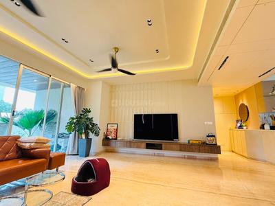 Hall Image of 3400 Sq.ft 4 BHK Apartment / Flat for rent in Alkapuri Vadodara for Rs. 325000