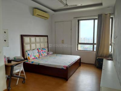 Bedroom Image of 1550 Sq.ft 2 BHK Apartment / Flat for rent in Unitech Fresco, Sector 50 Gurgaon for Rs. 52000