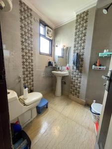 Bathroom Image of 600 Sq.ft 1 BHK Builder Floor for rent in Partik Panchsheel Vihar, Khirki Extension New Delhi for Rs. 18000