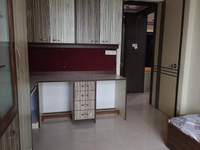 Bedroom Image of 1120 Sq.ft 2 BHK Apartment / Flat for rent in Patel Aum Sai, Kharghar Navi Mumbai for Rs. 51000
