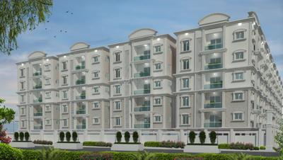 Image of 1152 Sq.ft 2 BHK Apartment / Flat for sale in Nithya Aum, Pocharam, Hyderabad for Rs. 6400000