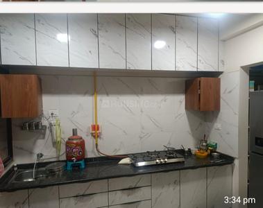 Kitchen Image of 1543 Sq.ft 3 BHK Apartment / Flat for rent in Sankalp Prayosha Paradise, Vastral Ahmedabad for Rs. 25000