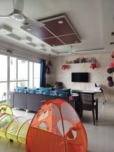 Bedroom Image of 1575 Sq.ft 3 BHK Apartment / Flat for rent in SJR Blue Waters, Parappana Agrahara Bengaluru for Rs. 70000