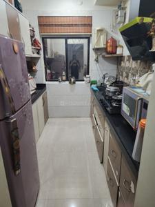 Kitchen Image of 510 Sq.ft 1 BHK Apartment / Flat for sale in Kashish Park, Dharamveer Nagar Thane for Rs. 9000000
