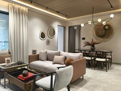 Living Room Image of 3000 Sq.ft 4 BHK Apartment / Flat for sale in Kunal The Canary Sky Oasis Phase 1, Balewadi Pune for Rs. 25000000