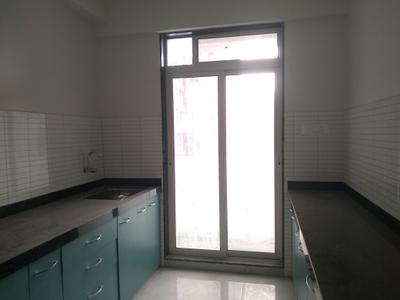 Kitchen Image of 420 Sq.ft 1 BHK Apartment / Flat for sale in Divine Sky Aura Building No 2, Mulgaon Vasai for Rs. 4400000