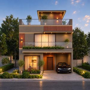 Image of 1550 Sq.ft 3 BHK Villa for sale in Noida Extension, Greater Noida for Rs. 8000000