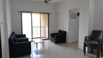 Living Room Image of 1000 Sq.ft 3 BHK Apartment / Flat for rent in Lodha Splendora, Thane West Thane for Rs. 42000