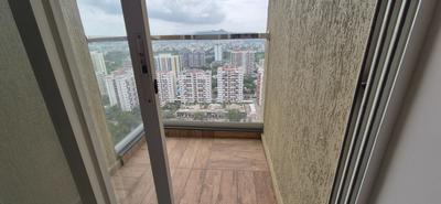 Balcony Image of 1325 Sq.ft 2.5 BHK Apartment / Flat for rent in VJ Yashwin Supernova, Wakad Pune for Rs. 35000