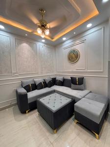 Living Room Image of 810 Sq.ft 3 BHK Builder Floor for sale in Aakriti Infra Luxury Apartment, Deenpur New Delhi for Rs. 8000000