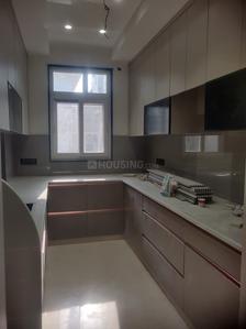 Kitchen Image of 950 Sq.ft 3 BHK Builder Floor for rent in Shalimar Bagh New Delhi for Rs. 40000