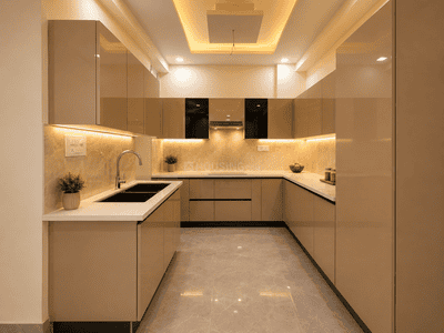 Kitchen Image of 1800 Sq.ft 3 BHK Apartment / Flat for sale in GMS Road Dehradun for Rs. 13000000