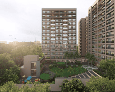 Living Room Image of 2205 Sq.ft 3 BHK Apartment / Flat for sale in Vision Ventilla, Kudasan Gandhinagar for Rs. 9600000