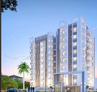 Image of 1596 Sq.ft 3 BHK Apartment / Flat for sale in Swasteek Tusar Tower, Geeta Nagar, Guwahati for Rs. 11100000