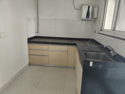 Kitchen Image of 1000 Sq.ft 2 BHK Apartment / Flat for rent in Godrej Infinity, Mundhwa Pune for Rs. 32000