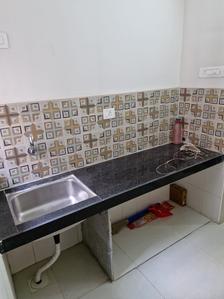 Kitchen Image of 548 Sq.ft 1 BHK Apartment / Flat for rent in Dosti Greater Thane, Bhiwandi Thane for Rs. 11000