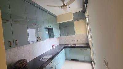 Kitchen Image of 1205 Sq.ft 3 BHK Apartment / Flat for rent in Aditya City Apartments Phase 2, Wave City Ghaziabad for Rs. 20000