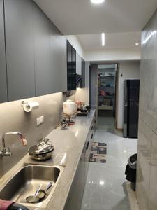 Kitchen Image of 3475 Sq.ft 4 BHK Apartment / Flat for rent in Nysa Essence 51, Ghatlodiya Ahmedabad for Rs. 70000