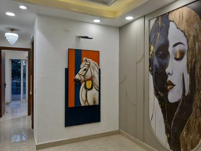 Living Room Image of 600 Sq.ft 2 BHK Apartment / Flat for sale in Dwarka Mor New Delhi for Rs. 3965432