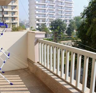 Balcony Image of 450 Sq.ft 1 RK Independent House for rent in Sector 57 Gurgaon for Rs. 26000