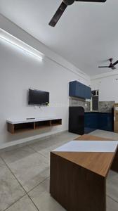 Bedroom Image of 450 Sq.ft 1 BHK Builder Floor for rent in Mahalakshmi Nagar Indore for Rs. 16000