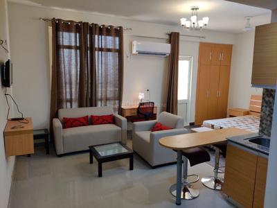 Hall Image of 490 Sq.ft 1 BHK Studio for rent in Supertech Czar Suites, Omicron I Greater Noida for Rs. 17000