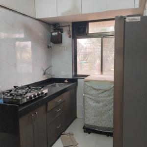 Kitchen Image of 750 Sq.ft 2 BHK Apartment / Flat for rent in D S Mumbai Gokul Residency, Dahisar West Mumbai for Rs. 50000