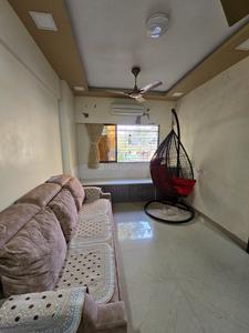 Hall Image of 500 Sq.ft 1 BHK Apartment / Flat for rent in Kandivali East Mumbai for Rs. 35000