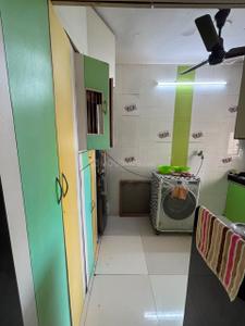 Kitchen Image of 585 Sq.ft 1 BHK Apartment / Flat for sale in Dwarkesh Park, Borivali West Mumbai for Rs. 12000000