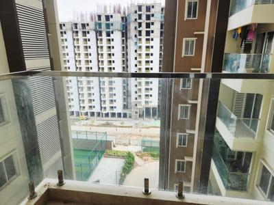 Balcony Image of 1200 Sq.ft 2 BHK Apartment / Flat for rent in Concorde Auriga, Medahalli Bengaluru for Rs. 50000