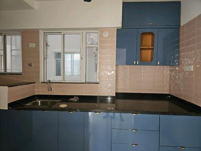 Kitchen Image of 1200 Sq.ft 2 BHK Apartment / Flat for rent in NG Rathi Palmnest G Tower Ultima, Wagholi Pune for Rs. 24500