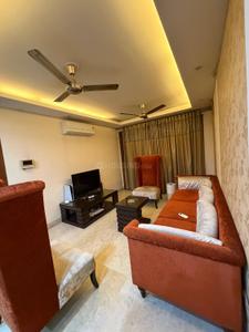 Hall Image of 1100 Sq.ft 1 BHK Builder Floor for rent in East Of Kailash New Delhi for Rs. 65000