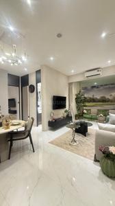 Living Room Image of 1250 Sq.ft 3 BHK Apartment / Flat for sale in Roswalt Raya, Chembur Mumbai for Rs. 32500000