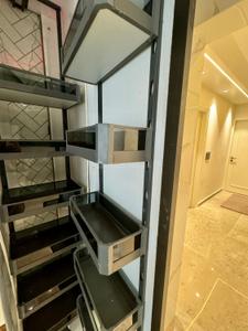 Kitchen Image of 1400 Sq.ft 3 BHK Builder Floor for rent in Gujranwala Town New Delhi for Rs. 41000