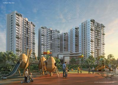 Image of 1755 Sq.ft 3 BHK Apartment / Flat for sale in Patia, Bhubaneswar for Rs. 14000010