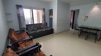 Living Room Image of 1050 Sq.ft 2 BHK Apartment / Flat for rent in Venkatesh Venkatesh Sharvil, Dhayari Pune for Rs. 20000