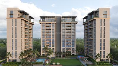 Image of 2305 Sq.ft 3 BHK Apartment / Flat for sale in Acacia, Vesu, Surat for Rs. 10372500