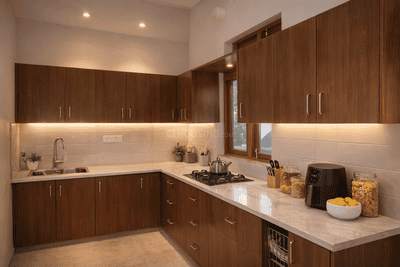 Kitchen Image of 999 Sq.ft 2 BHK Villa for sale in Madhu Nagar Agra for Rs. 4200000