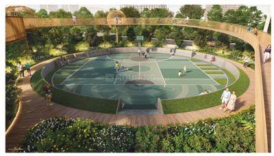 Image of 1124 Sq.ft 3 BHK Apartment / Flat for sale in Orbit Urban Park, New Town, Kolkata for Rs. 25000000