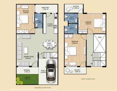 Image of 2008 Sq.ft 4 BHK Villa for rent in Swadesh Orchard Majesty, Gandhinagar, Bhopal for Rs. 32000
