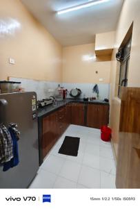 Kitchen Image of 970 Sq.ft 2.5 BHK Apartment / Flat for rent in Siddha Waterfront Phase II, Khardaha Kolkata for Rs. 18000