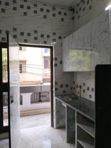 Kitchen Image of 601 Sq.ft 1 BHK Builder Floor for rent in Geeta Colony New Delhi for Rs. 10000