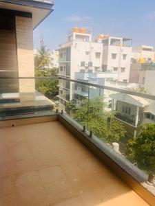 Balcony Image of 1800 Sq.ft 3 BHK Builder Floor for rent in HSR Layout Bengaluru for Rs. 76000