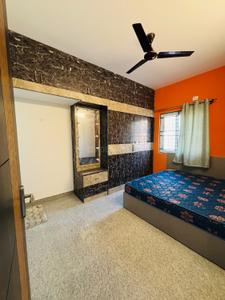 Bedroom Image of 800 Sq.ft 1 BHK Apartment / Flat for rent in Ejipura Bengaluru for Rs. 25000