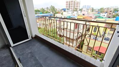 Balcony Image of 1400 Sq.ft 3 BHK Apartment / Flat for sale in Kasba Kolkata for Rs. 12500000
