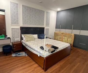 Bedroom Image of 2500 Sq.ft 4 BHK Builder Floor for rent in Eros Rosewood Villas, Sector 50 Gurgaon for Rs. 80000