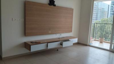 Living Room Image of 1100 Sq.ft 2 BHK Apartment / Flat for rent in Bhartiya Nikoo Homes Phase 2, Thanisandra Bengaluru for Rs. 42000