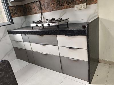 Kitchen Image of 690 Sq.ft 2 BHK Apartment / Flat for rent in Borivali West Mumbai for Rs. 46000